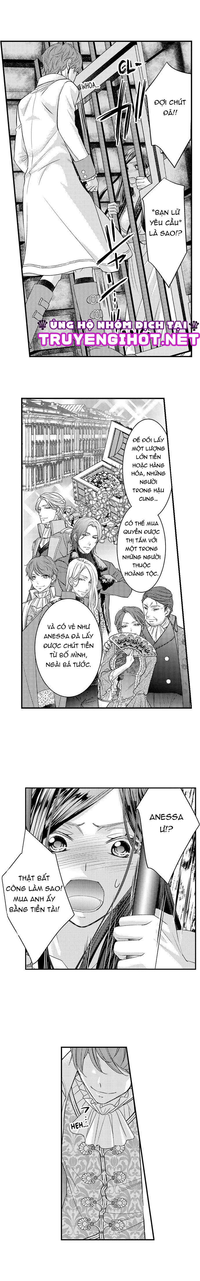 chuyển sinh vào thế giới khác ~ nếu muốn trở thành nữ hoàng hãy tìm cách để được hoàng đế sủng ái vào ban đêm chapter 8.1 5