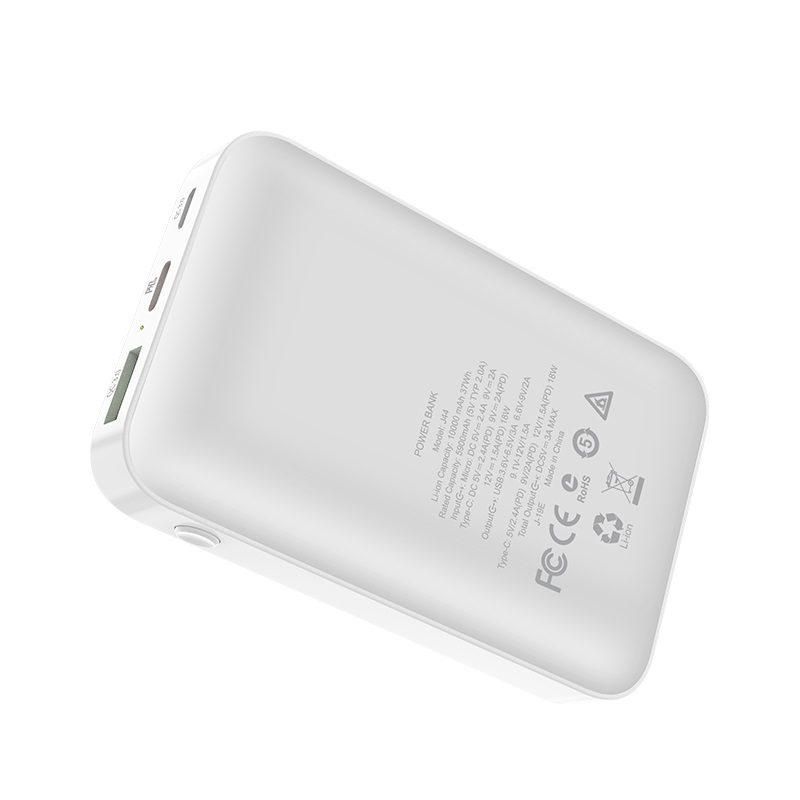 Pin sạc dự phòng Hoco J44 10000mAh hỗ trợ sạc nhanh qc3.0 hàng chính hãng