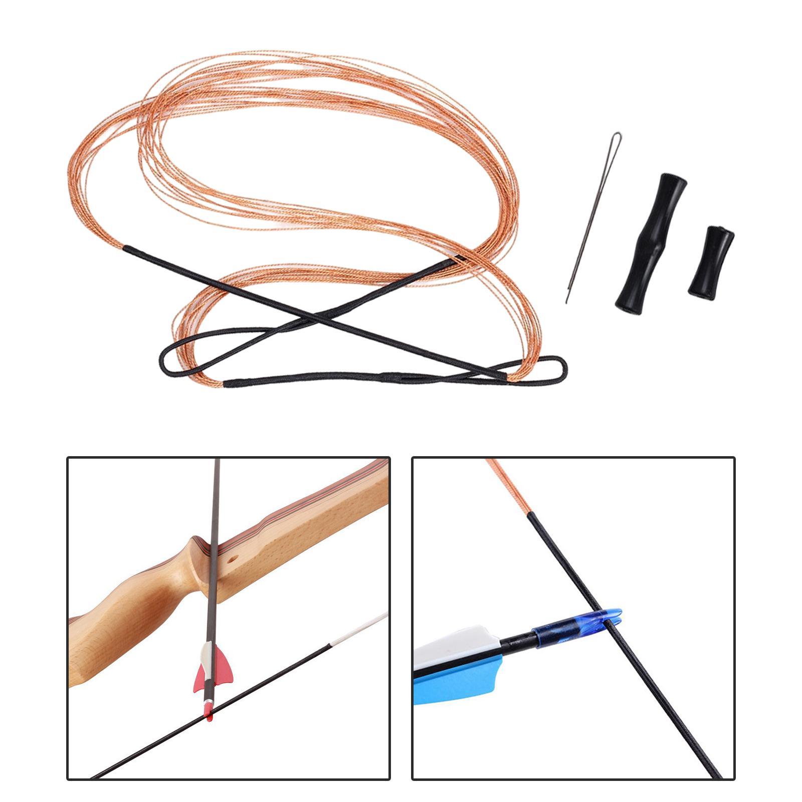 Bow String Replacement and Hunting Bow Strings Finger Guards with