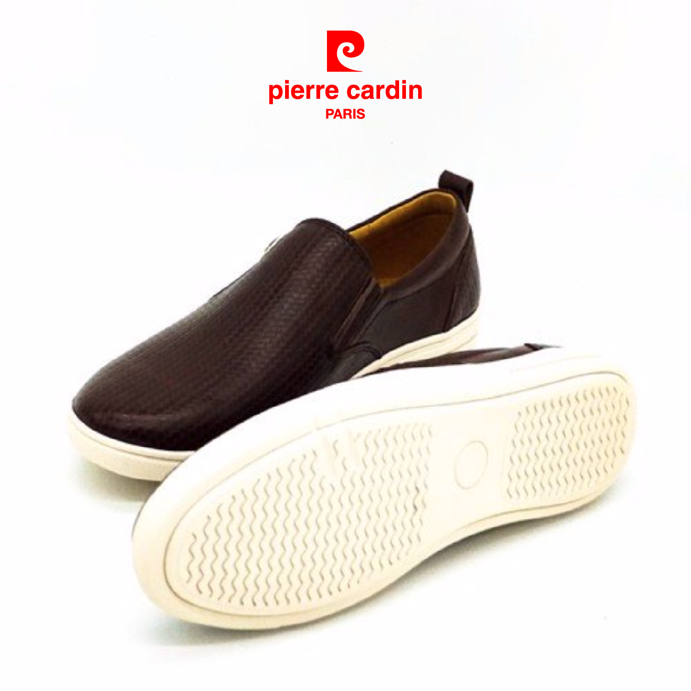 Giày lười nam Pierre Cardin PCMFWLE711BRW