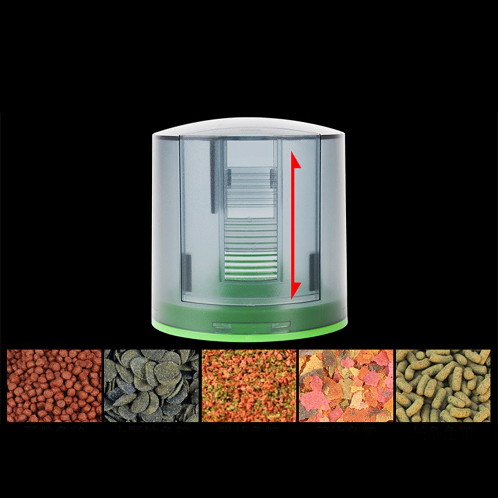 Automatic Fish Feeder, Moisture-Proof Electric Auto Fish Food Feeder Timer Dispenser for Small Fish Turtle Tank or Aquarium, Auto Feeding on Vacation