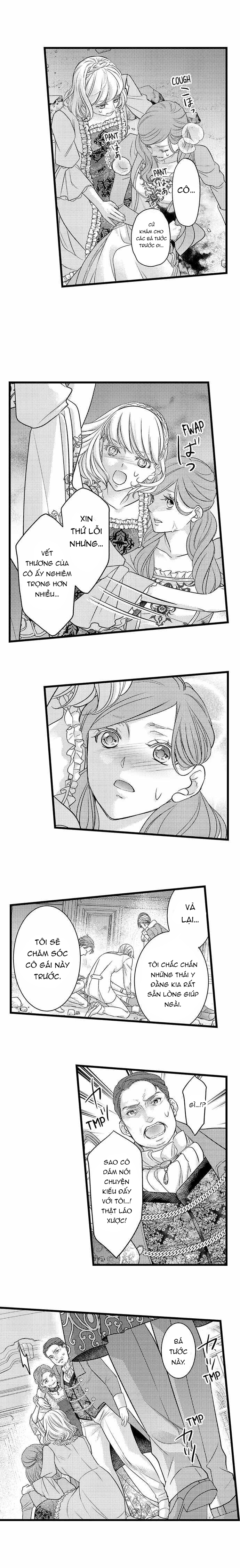 chuyển sinh vào thế giới khác ~ nếu muốn trở thành nữ hoàng hãy tìm cách để được hoàng đế sủng ái vào ban đêm chapter 50.1 4