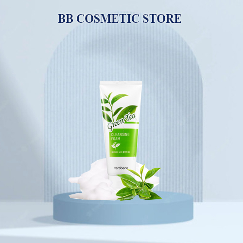 Sữa Rửa Mặt Trà Xanh Verobene - Hàn Quốc