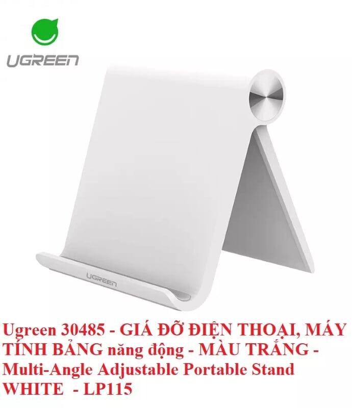 Ugreen UG30485LP115TK Màu Trắng Giá đỡ máy tính bảng để bàn - HÀNG CHÍNH HÃNG