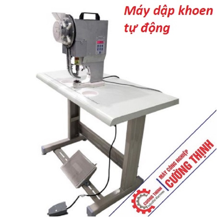 Máy dập khoen mắt cáo, ore tự động để bàn PVN604 Cường Thịnh