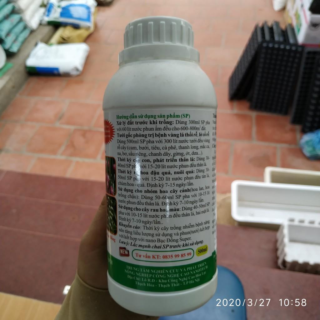 Nano Đồng Oxyclorua 500ml- Đặc trị Nấm khuẩn