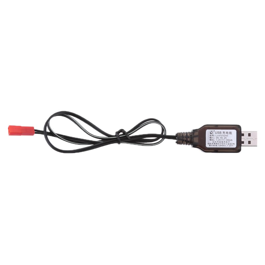 7.2 V USB to JST Female NI MH NI Cd Battery Charger RC Aircraft