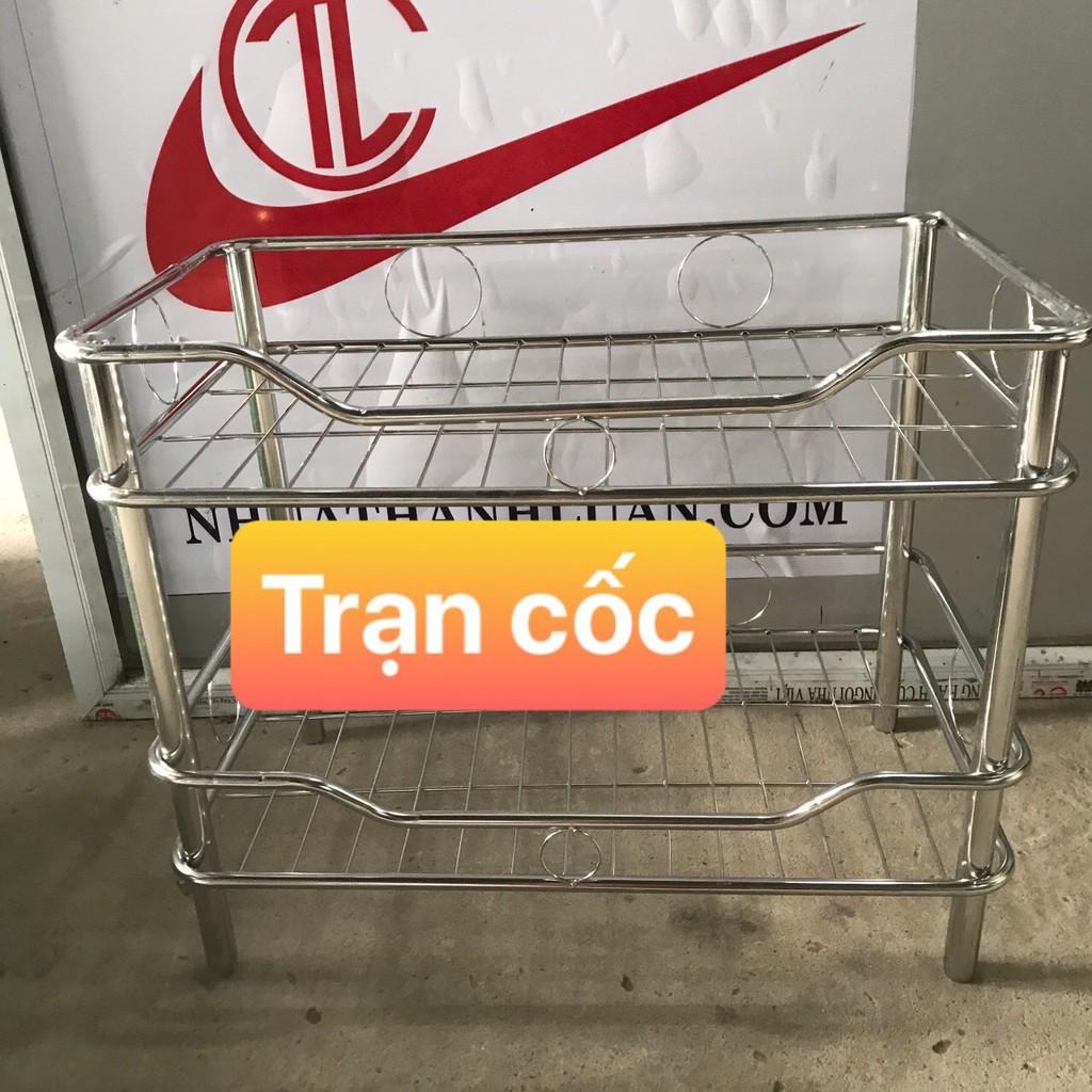 Trạn bát inox 3 tầng , ống đũa inox loại dày hàng đẹp
