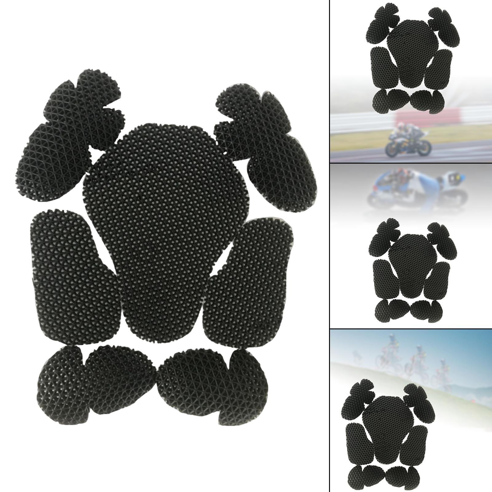 5x Motorcycle Equipment Elbow Shoulder Back Protector Adult Unisex