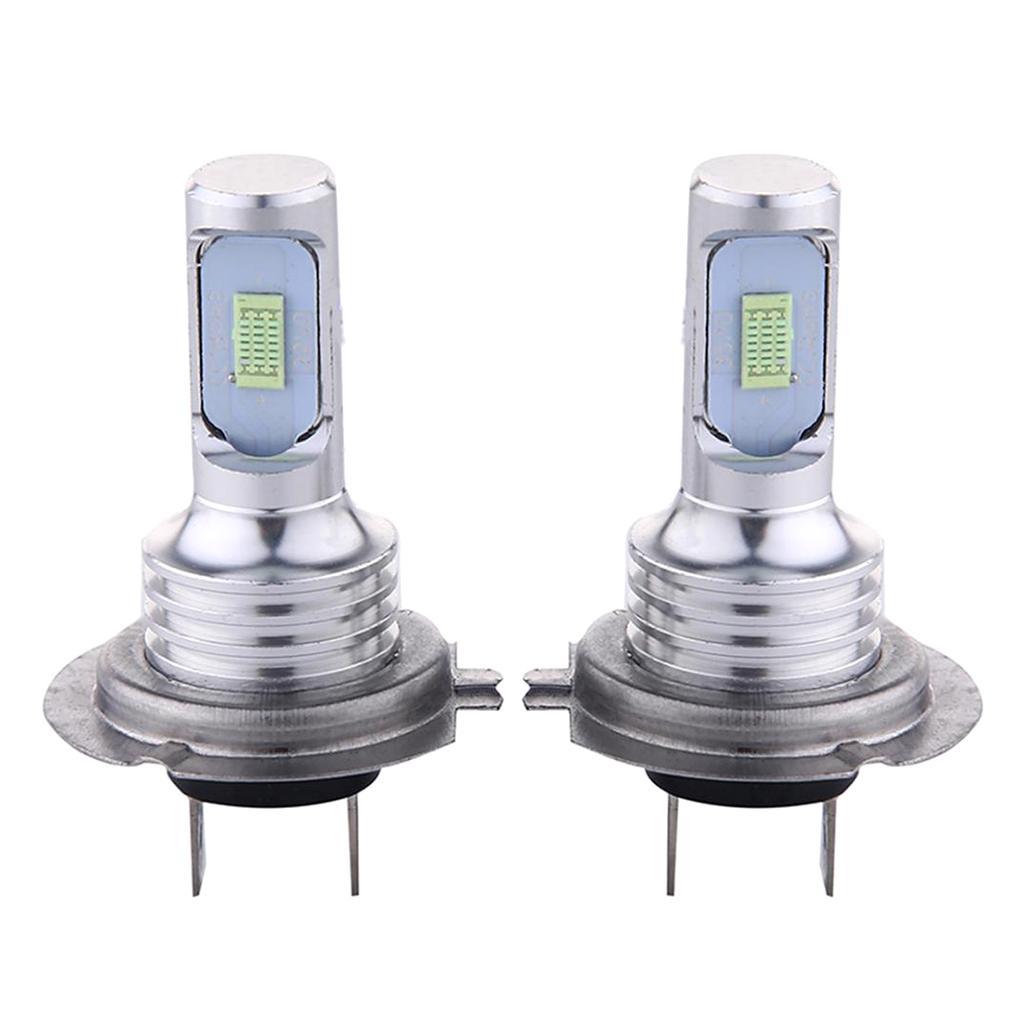 3x2 Pieces LED Headlights Bulb Kit High/Low Beam 35W 4000LM 8000K Ice Blue