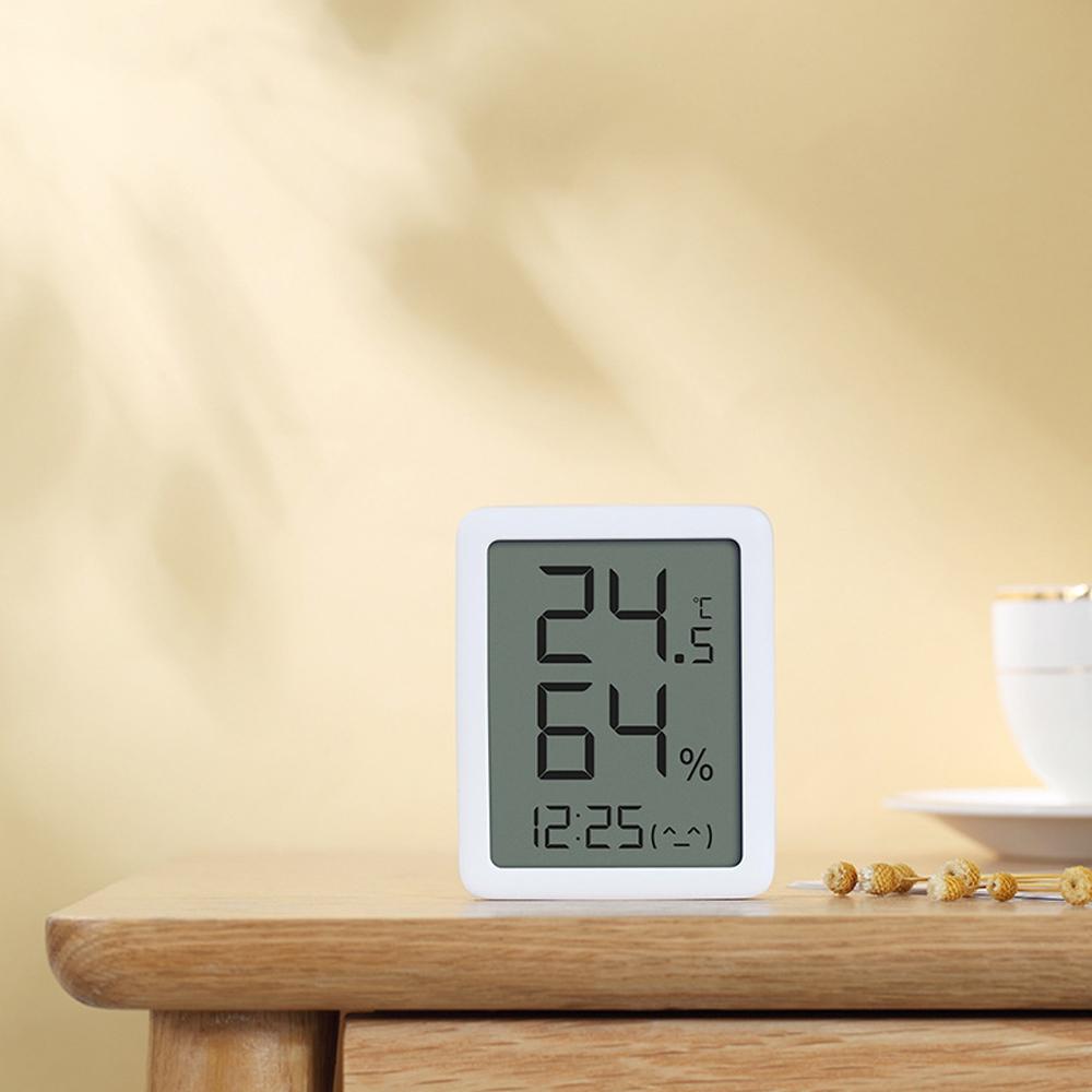 Temperature and Humidity Detector Household Office Baby's Room Hygrothermograph LCD Display Temperature and Humidity Meter Temperature Tester Hygrometer