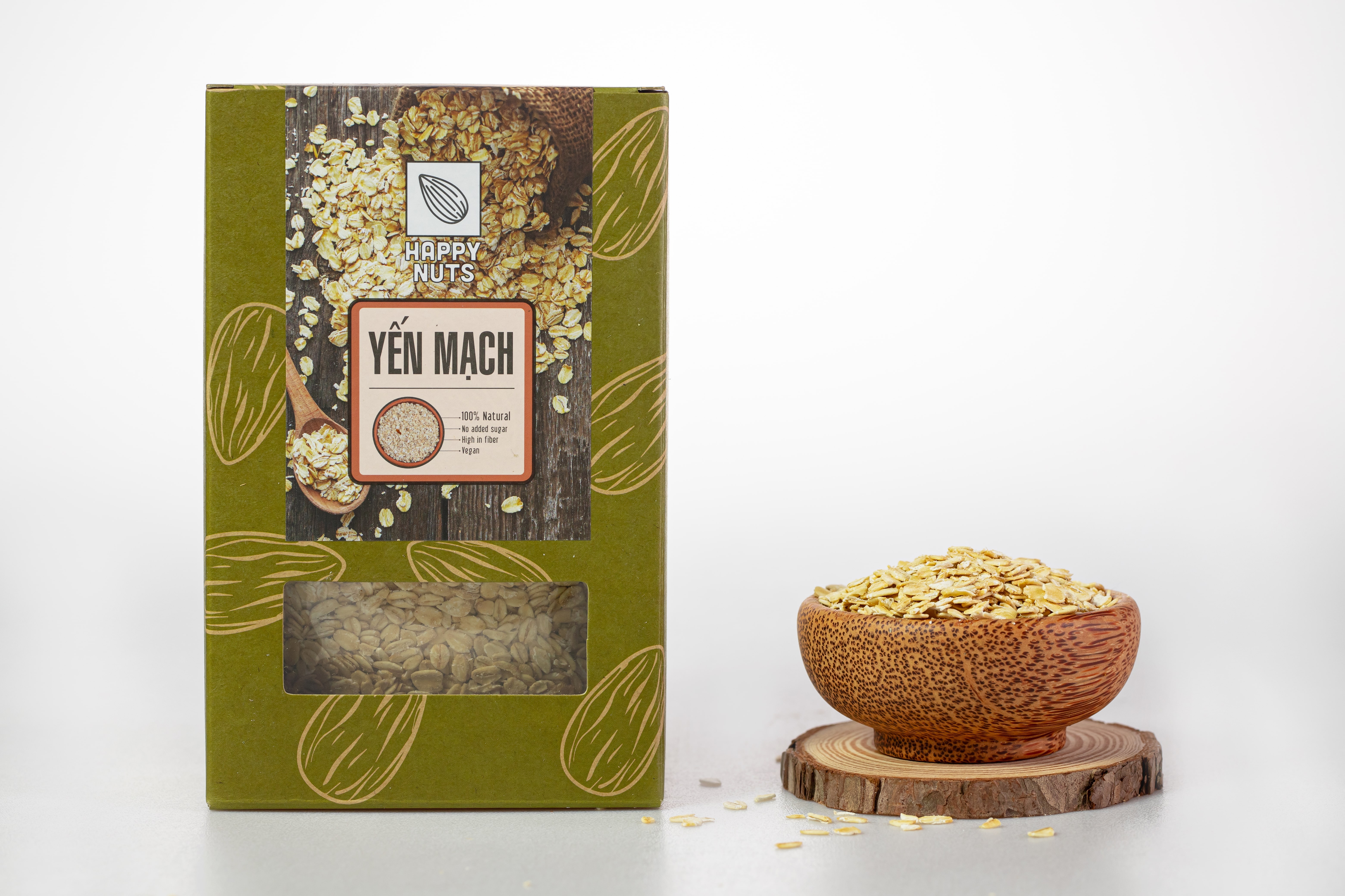 Yến mạch Happy Nuts 500g