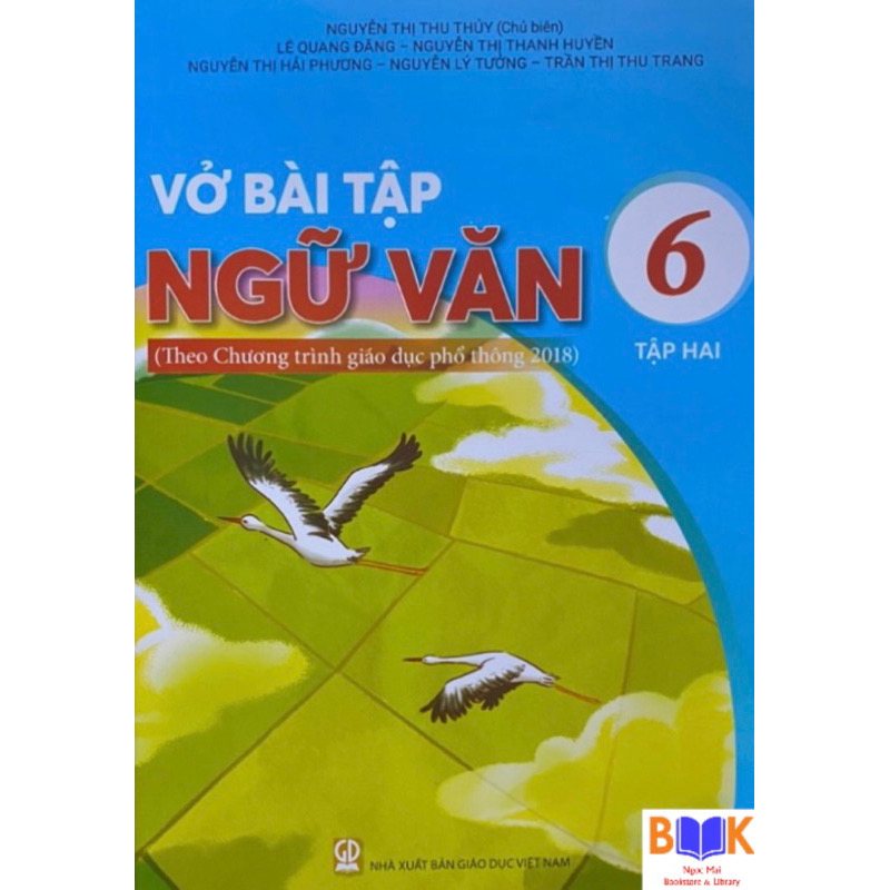 Sách -Vở bài tập Ngữ văn 6 tập 2 ( theo chương trình GDPT 2018 )