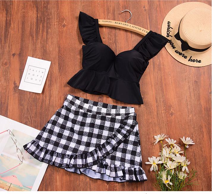 Đồ bơi cho cặp đôi đi biển, couple bikini và quần bơi, chất bơi lycra đẹp | KT014