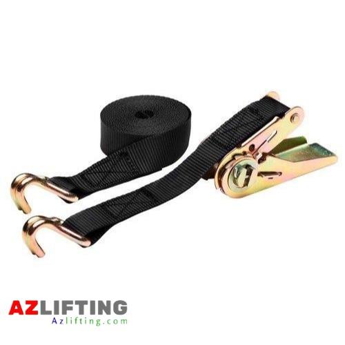Dây tăng đơ 25mm giá xưởng 2-8 mét 1000kg móc J – dây đen