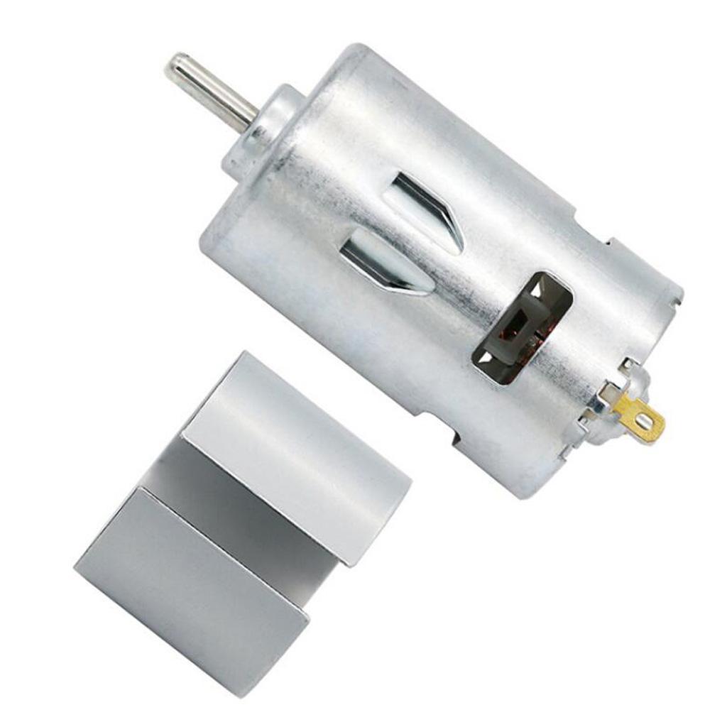 895 DC 12V 6000rpm Large Torque Low Noise High Motor Gear Bearing