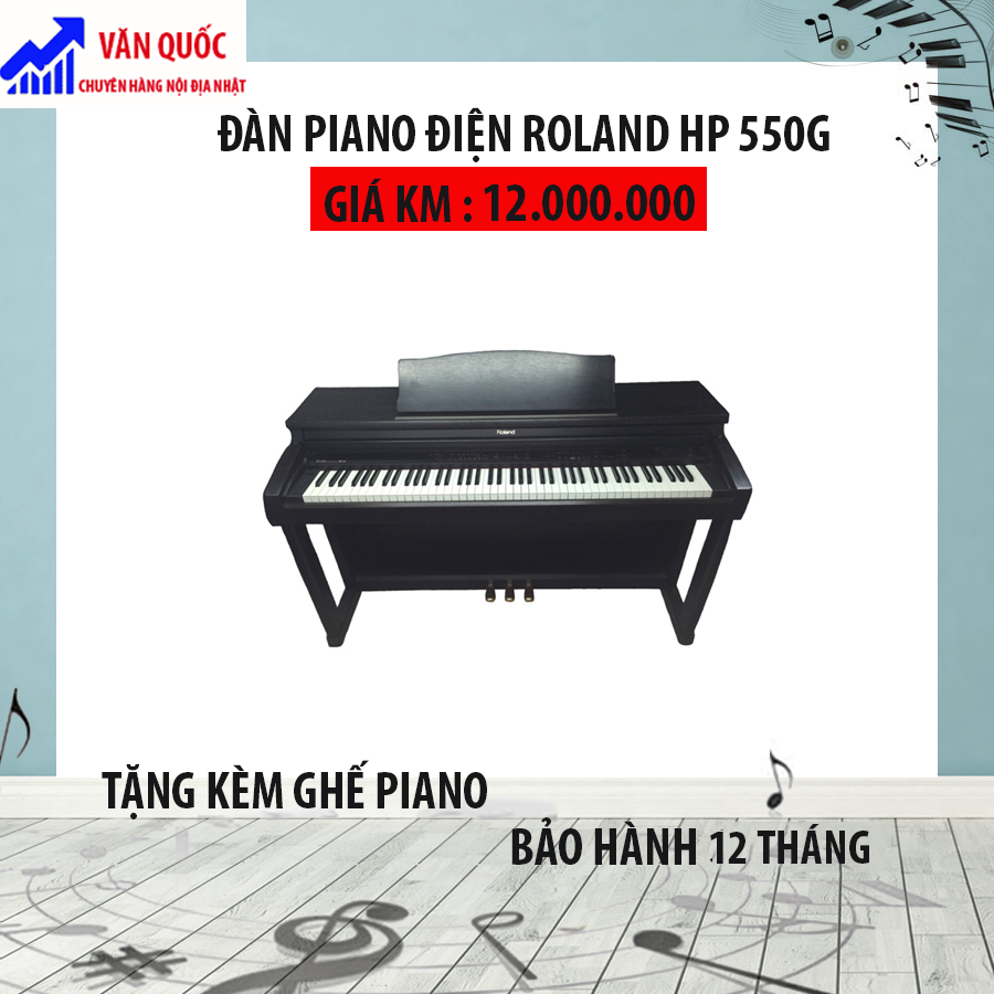 ĐÀN PIANO ĐIỆN ROLAND HP-550G