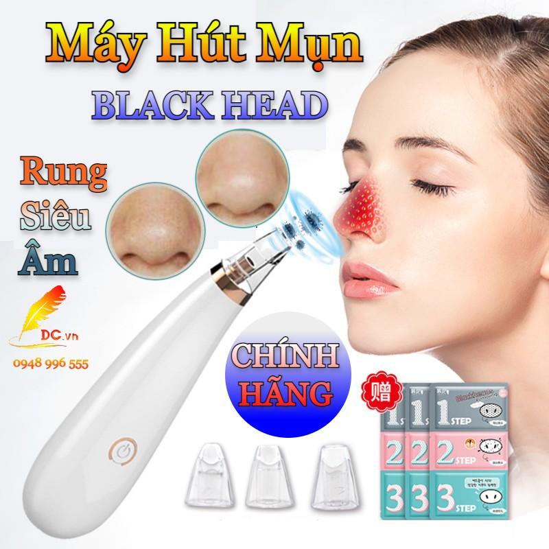 Máy Hút Mụn  BLACK HEAD Cầm Tay Mini Rung Siêu Âm An Toàn Cho Da Mặt Công Nghệ Thế Hệ Mới