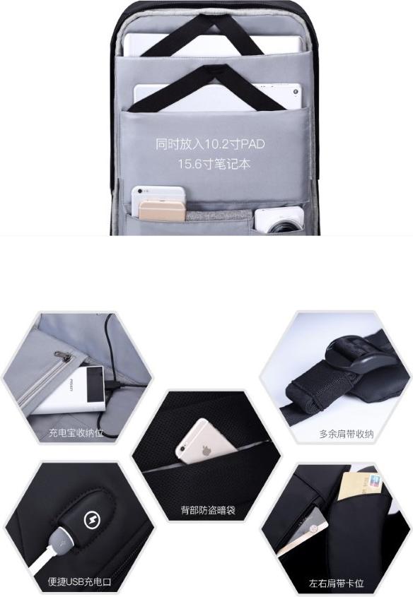 Balo laptop Reeyee RY1001