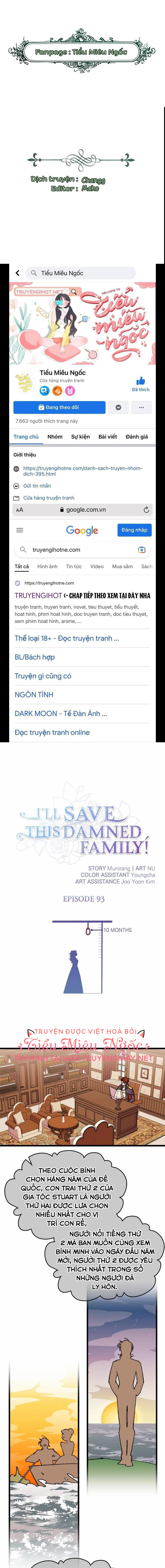 tôi sẽ cứu lấy gia tộc sắp sụp đổ chapter 93 1