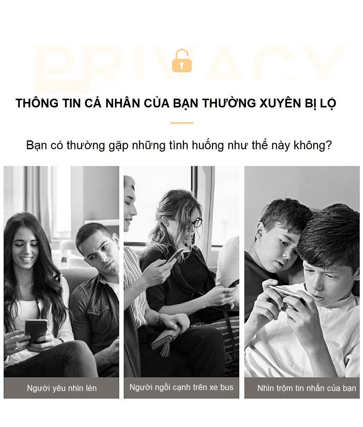 Kính cường lực chống nhìn trộm dành cho Vsmart Joy 4- Hàng Chính Hãng