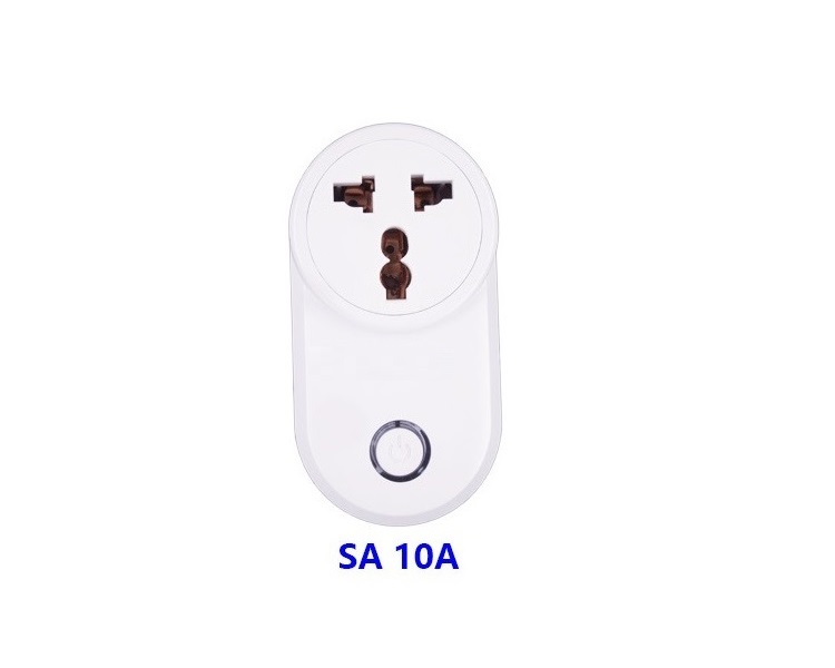 Ổ cắm thông minh ĐKTX kết nối smartphone qua wifi hỗ trợ bật tắt điện, quạt