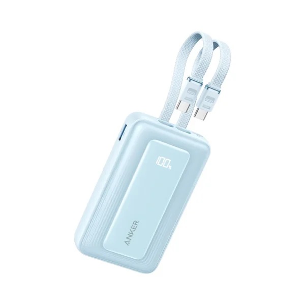 Pin Sạc Dự Phòng Anker Zolo A110L 10.000mAh 35W Kèm 2 Cáp USB-C - Hàng Chính Hãng