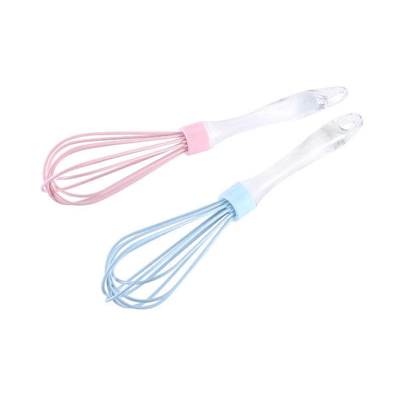 Cầm Tay Màu Nhựa Dẻo Silicone Eggbeater Bếp Nướng Dụng Cụ Máy Xay Đánh Trứng