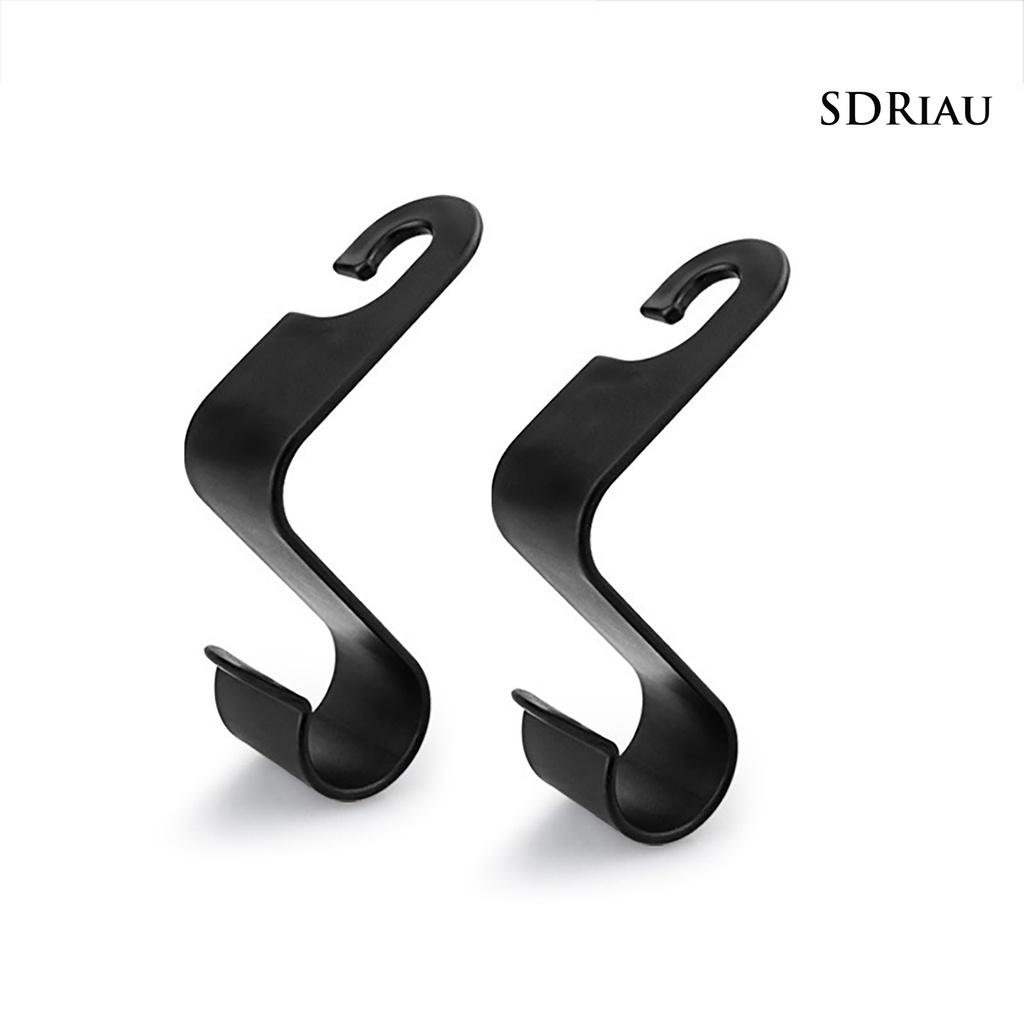 Set 2 Móc Treo Đồ Gắn Lưng Ghế Ngồi Xe Hơi Tiết Kiệm Không Gian Tiện Lợi