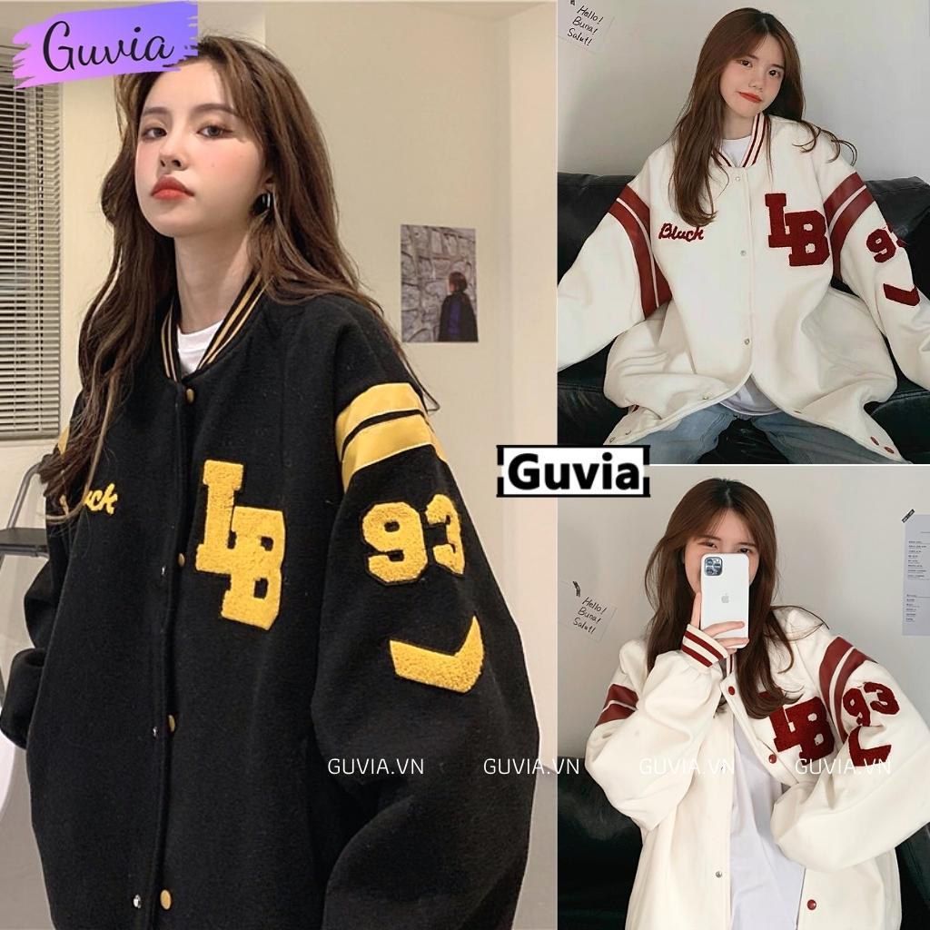 Áo Khoác Bomber Nỉ LB Nam Nữ Form Rộng Vải Nỉ Hình In Đẹp