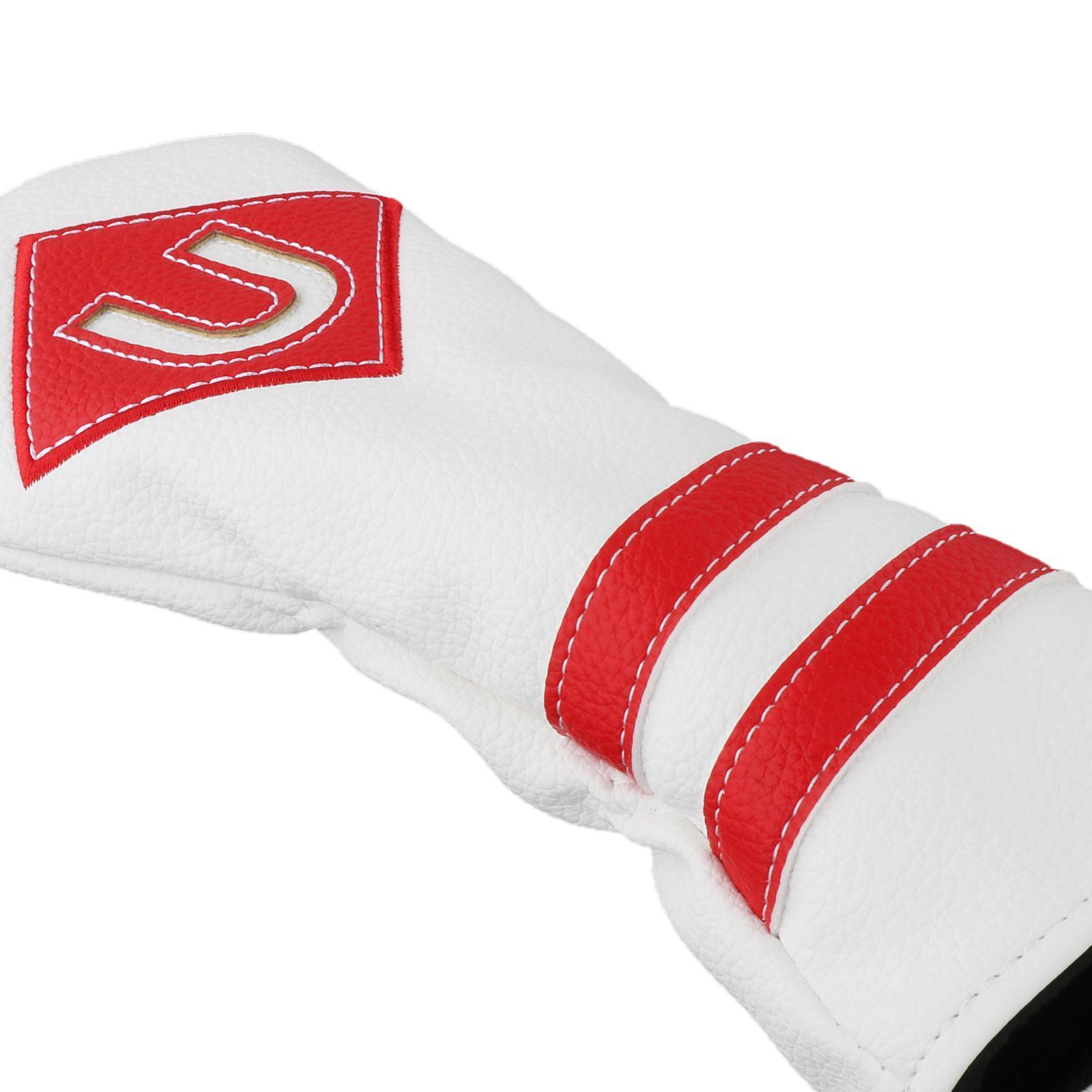 Golf Headcover Driver Cover, Golf Club Wood Head Covers Fit for Driver Wood, Fairway Wood and Hybrid for Male Female Golfers