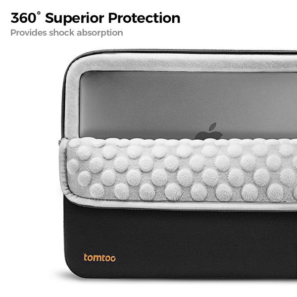 TÚI CHỐNG SỐC TOMTOC (USA) 360° PROTECTIVE MACBOOK PRO 16″ ĐEN A13-E01D