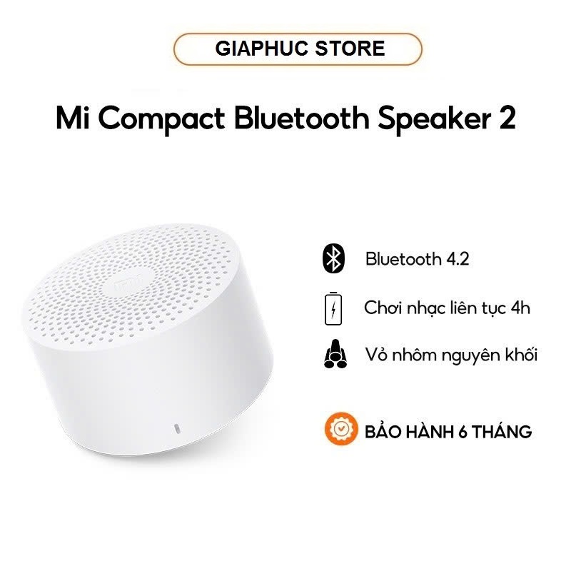 Loa Bluetooth Xiaomi Mi Compact Speaker 2 QBH4141EU MDZ-28-DI - Hàng chính hãng