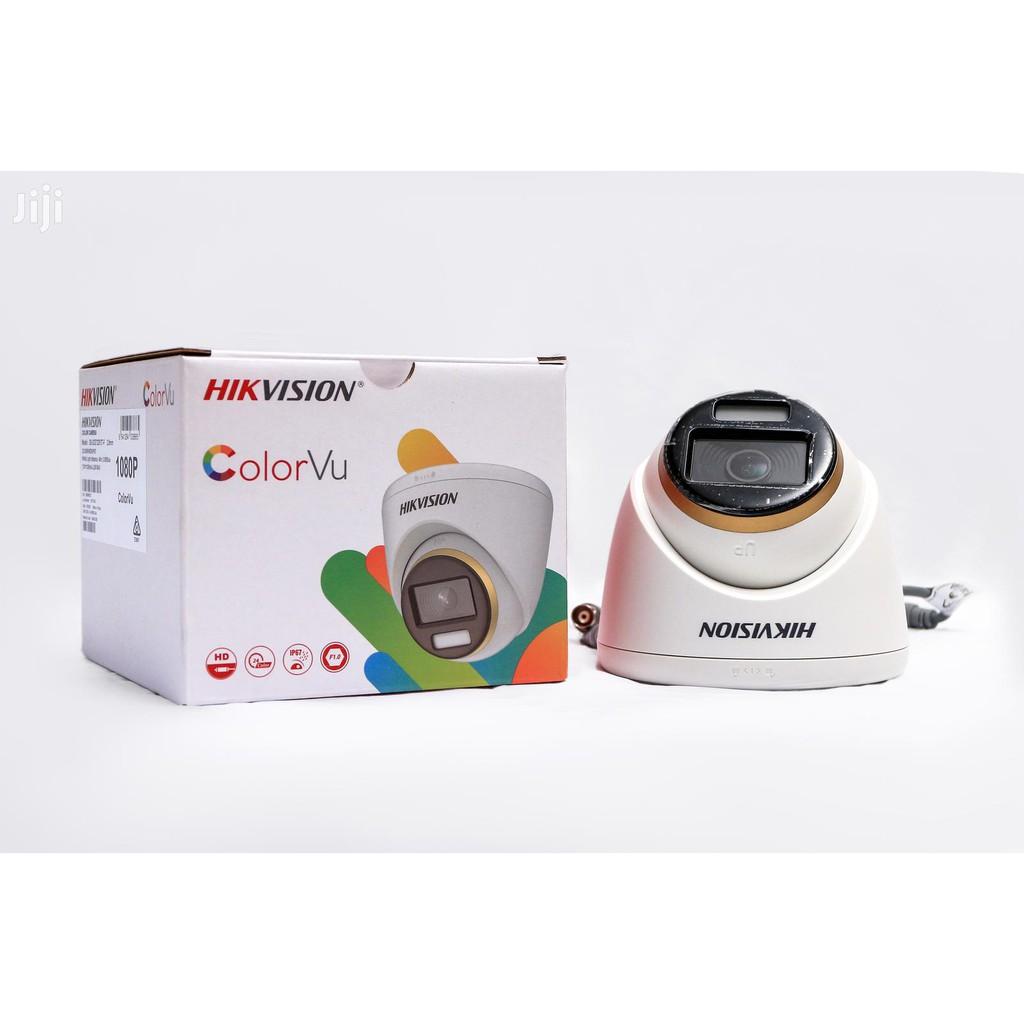 Camera Có màu ban đêm 24/7, Có mic Hikvision DS-2CE70DF3T-PFS 2.0 MP FullHD1080P - Hàng chính hãng