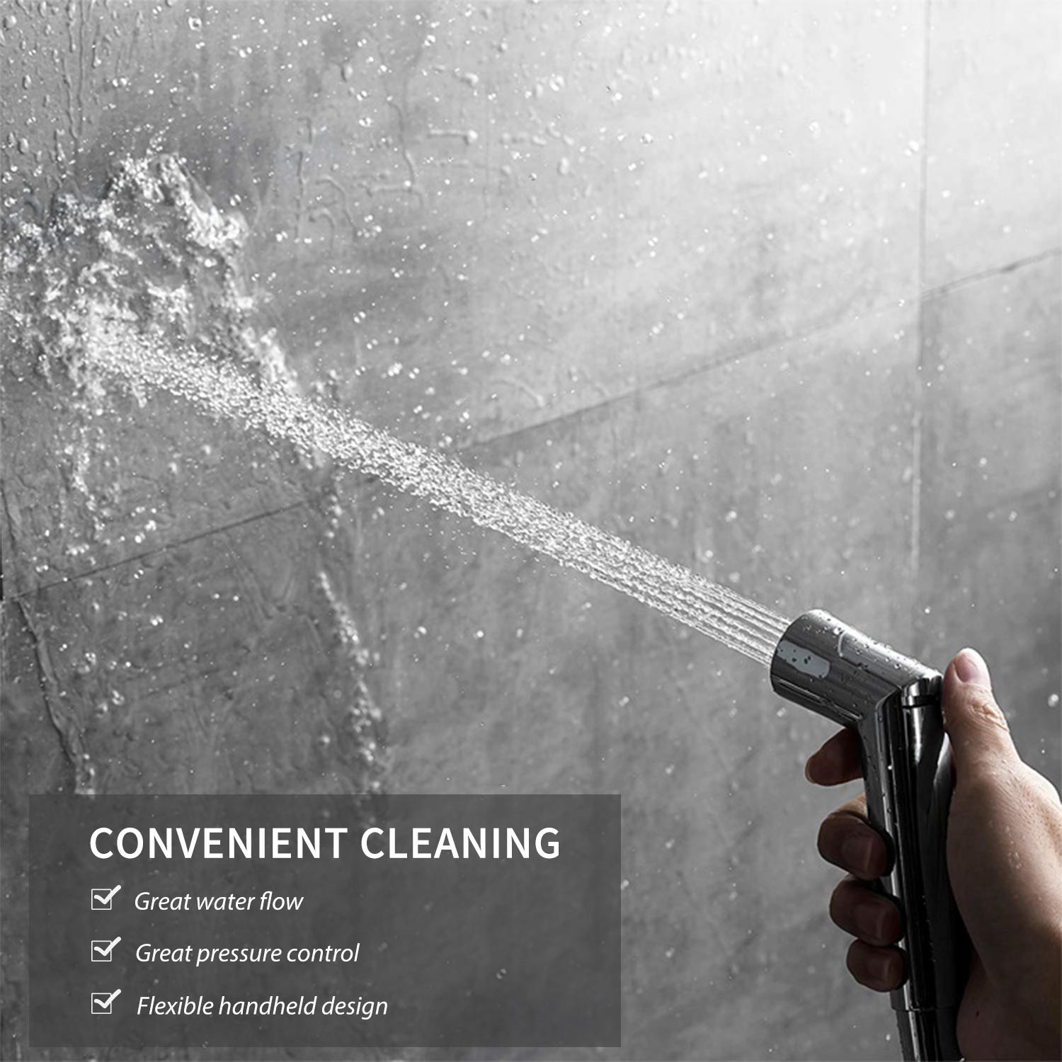 Máy xịt rửa vệ sinh cầm tay Shattaf bằng thép không gỉ