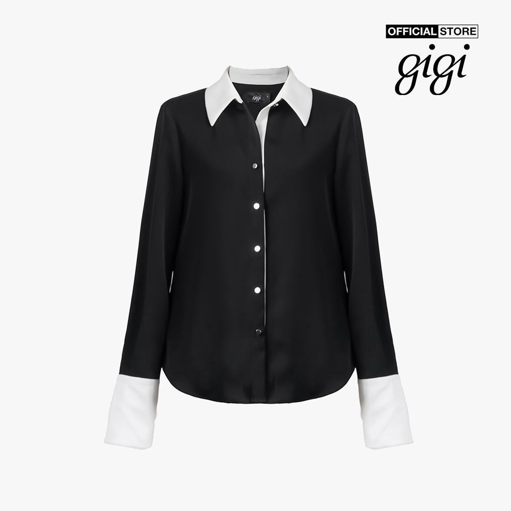 GIGI - Áo sơ mi nữ cổ bẻ tay dài thanh lịch G1107T222259