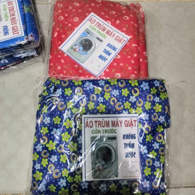 Áo trùm máy giặt cửa ngang ,vải dù siêu bền tiện lợi cho tất cả máy từ 7-15 kg chống thấm tối đa