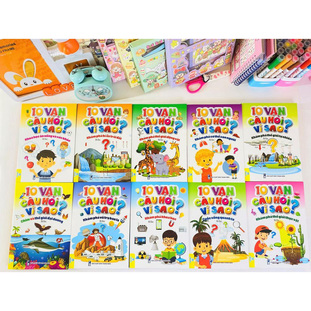 Sách - Bộ 10 cuốn: 10 Vạn Câu Hỏi Vì Sao - ndbooks
