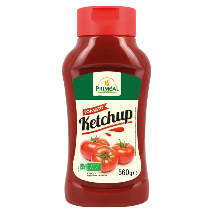 Ketchup hữu cơ Primeal 560gr Organic Ketchup