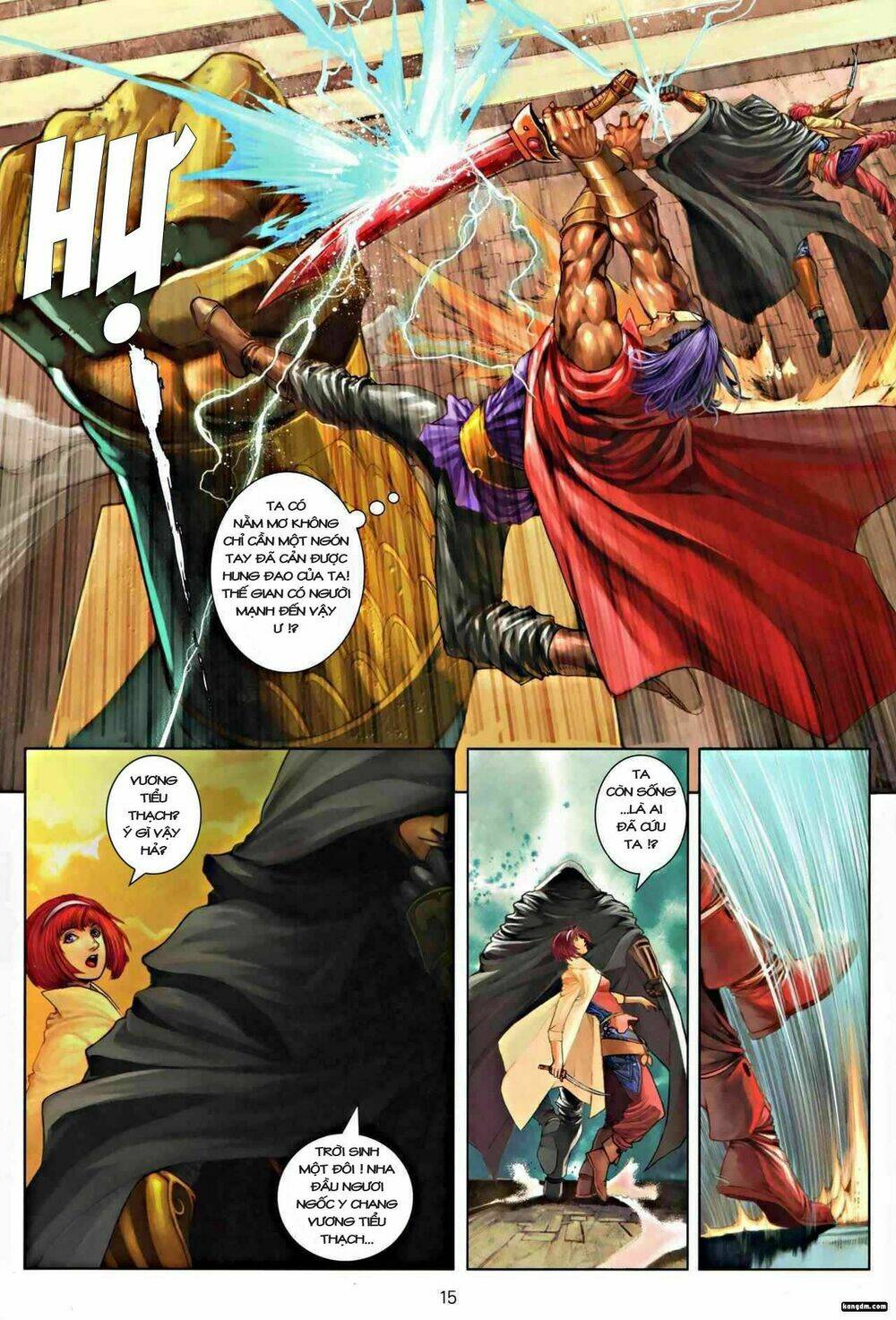 ôn thuỵ an quần hiệp truyện chapter 15 15