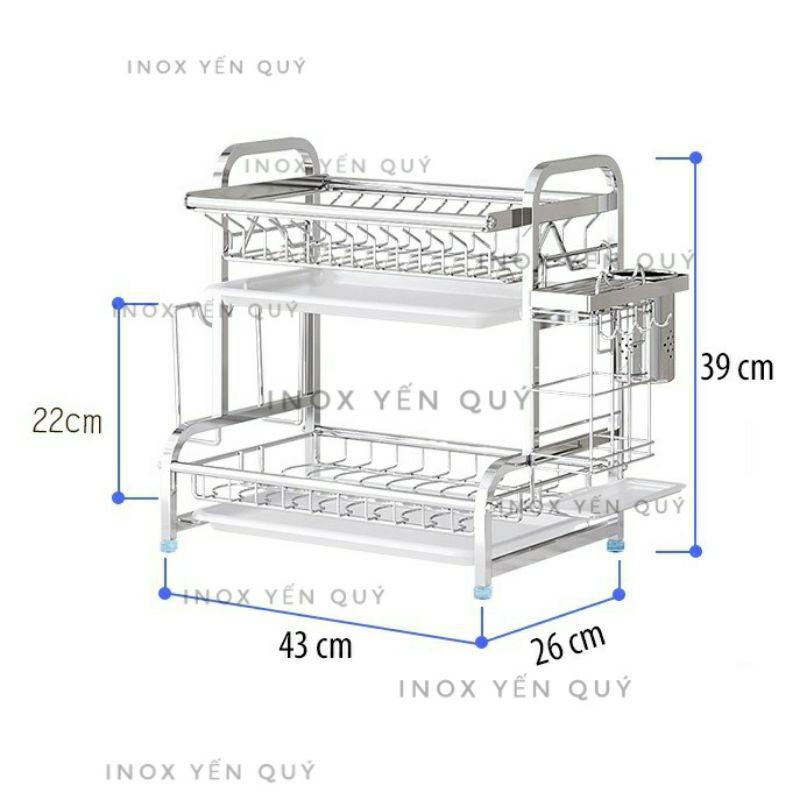 Kệ bát đĩa inox 304