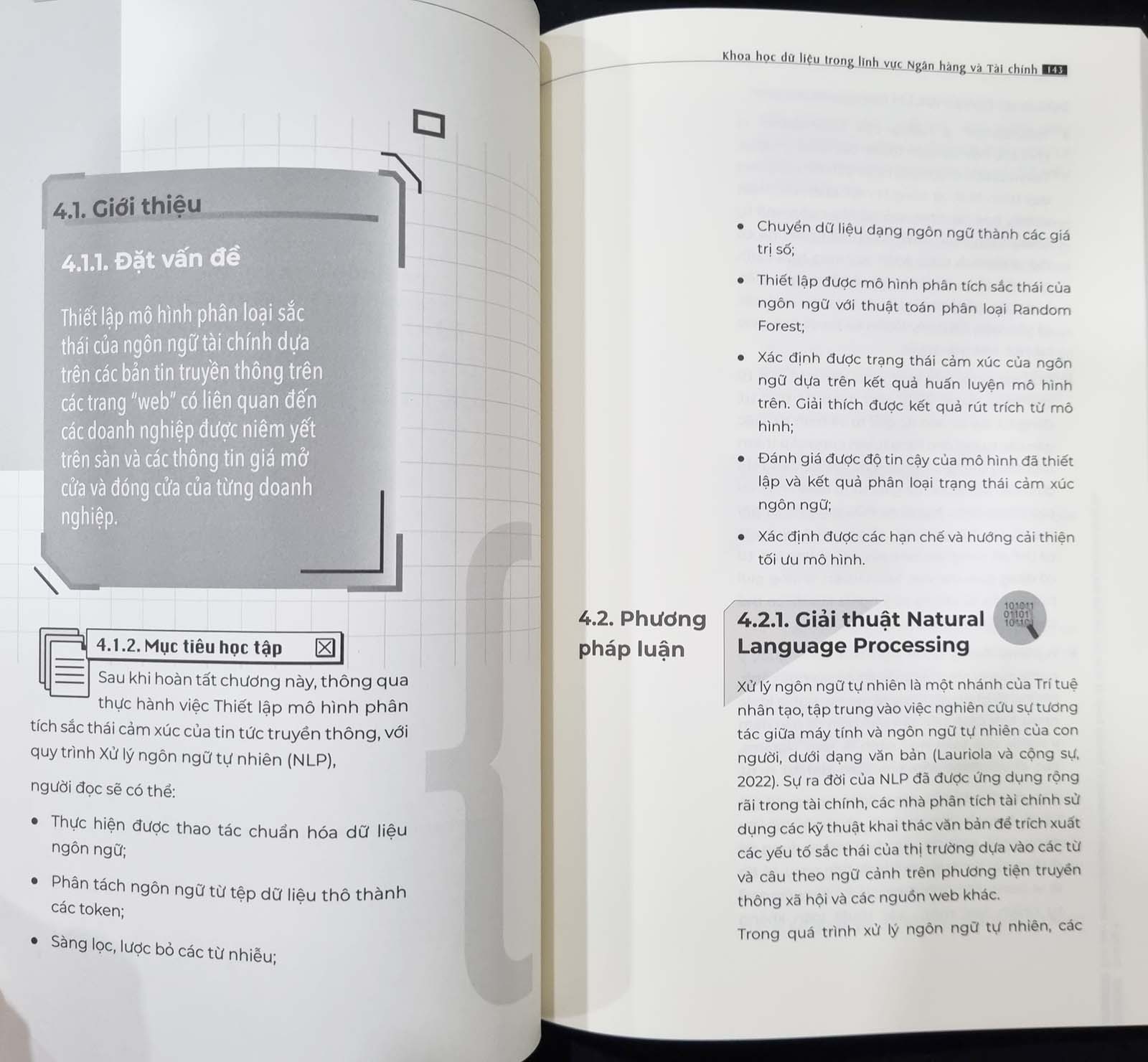 Sách mới 2023 - Sách chuyên khảo Khoa học dữ liệu trong lĩnh vực Tài chính - Ngân hàng