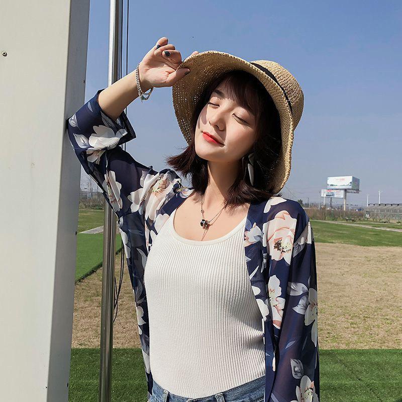Áo khoác cardigan chiffon nữ chống nắng