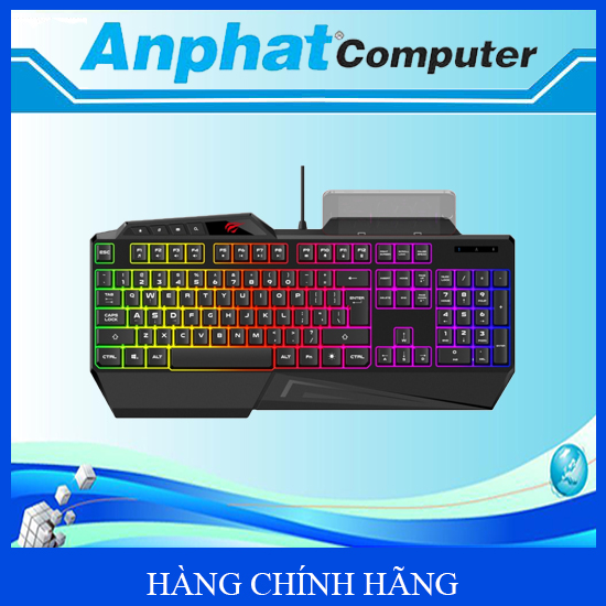 Bàn Phím Cơ Gaming HAVIT KB488L RGB 107 - Hàng Chính Hãng