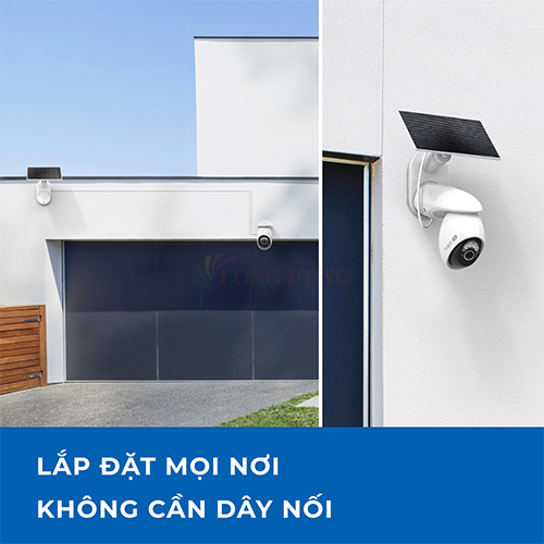 Camera an ninh năng lượng mặt trời TP-Link Tapo AI Kit Solar-Powered Security C660 KIT - Hàng chính hãng