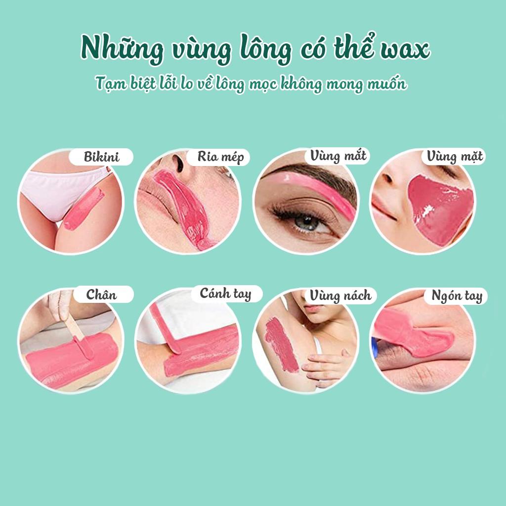 Nồi nấu sáp wax lông chuyên nấu hạt sáp hard wax bean PWAX100