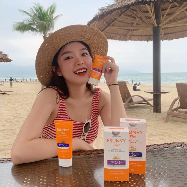 Kem Chống Nắng Body Esunvy Plus Sun Care SPF50+/PA++++ Tuýp 70g - TMP013