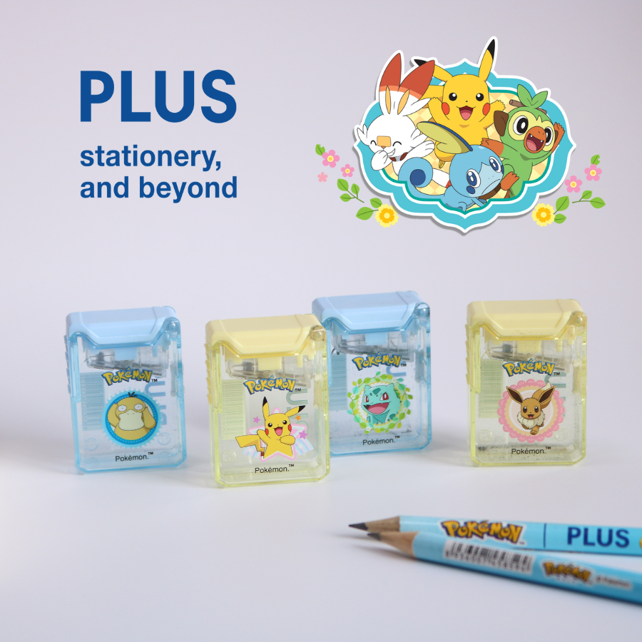 Gọt bút chì Plus hình Pokemon - nhiều màu lựa chọn