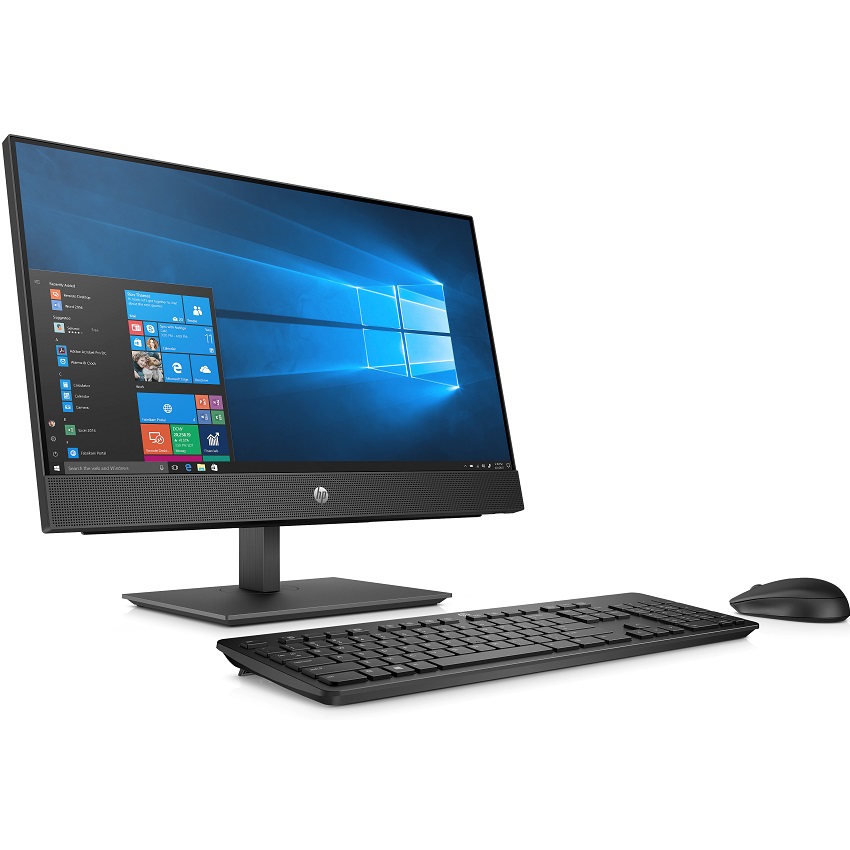 PC HP All in One ProOne 600 G5 8GB53PA (i3-9100/4GB RAM/1TB HDD/21.5 inch FHD/Touch/DVDRW/WL+BT/K+M/Win 10) - Hàng Chính Hãng