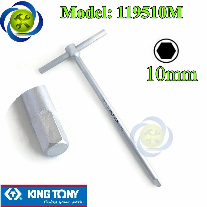 Lục giác T 10mm cán trượt Kingtony 119510M dài 145mm x 300mm